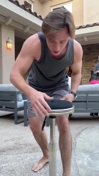 Funny Bar Chair Prank