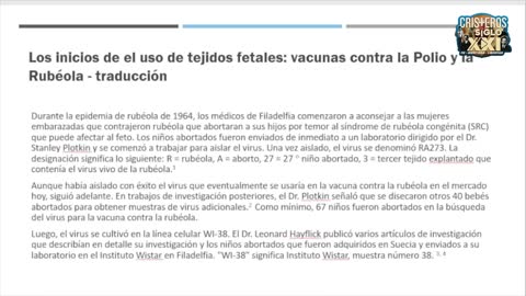 USARON AL MENOS 250 ABORTOS para llegar a las Vacunas Covid 19. El Dr Trasancos lo explica.