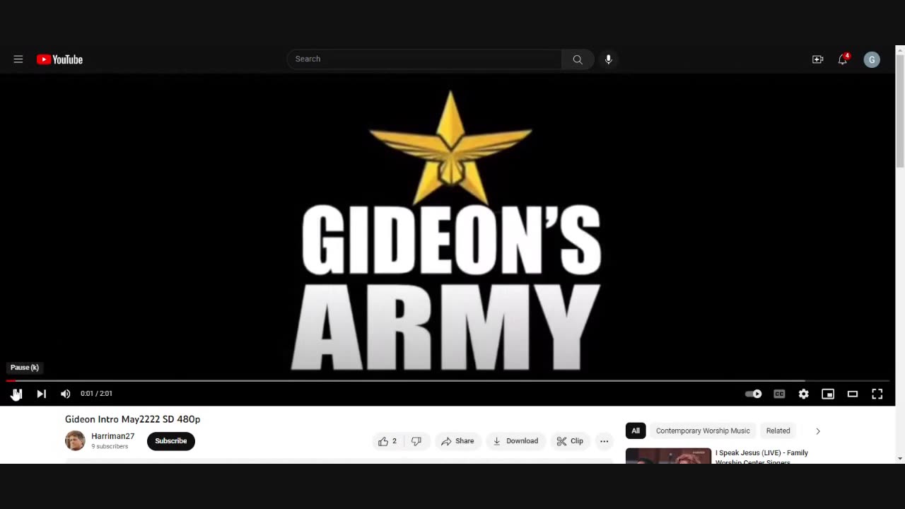 GIDEONS ARMY 6/1/23 @ 930 AM EST THURSDAY