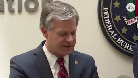 FBI Director Christopher Wray condemns threats _ USA TODAY