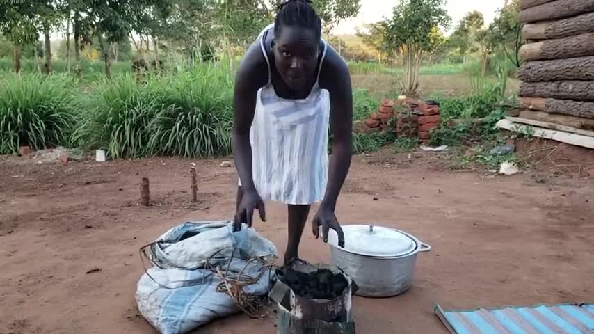 Village girl bakes birthday cake-PART 2