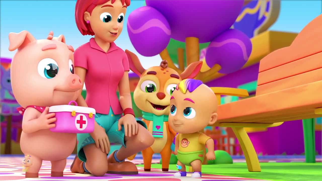 Johny Johny Yes Papa _ Nursery Rhymes and Baby Song _ Kids Songs with Zoobees _ Children Rhyme