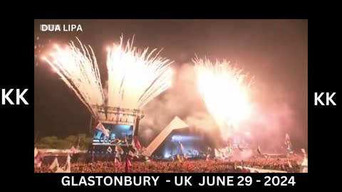 DUA LIPA - Houdini - Glastonbury Music Festival - UK