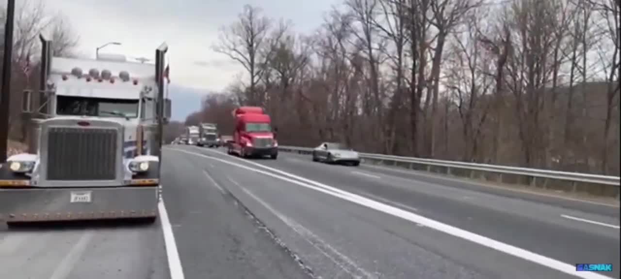 The People's Convoy Keeps on Rolling to set people free