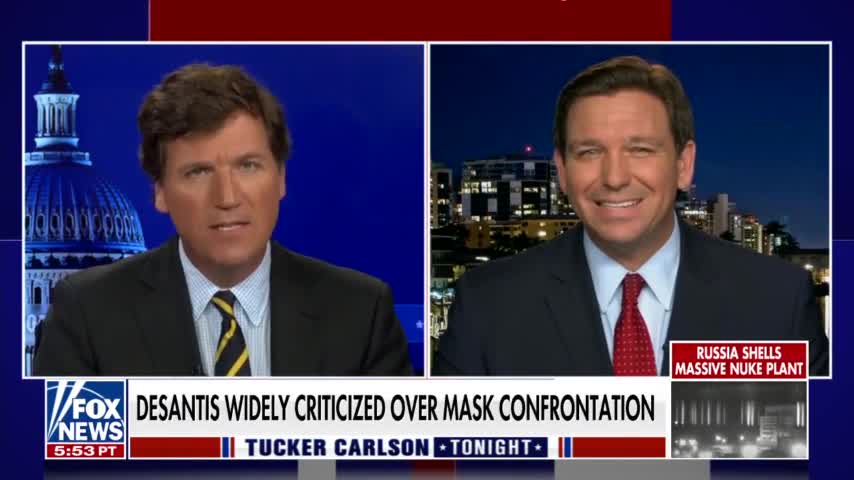 DeSantis Responds To Outrage Over Telling High School Students To Remove Face Masks