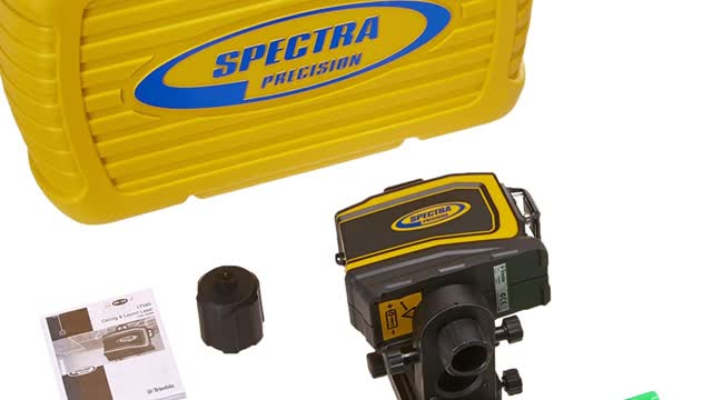 Spectra Precision LT58G Green Laser Level 3 x 360°