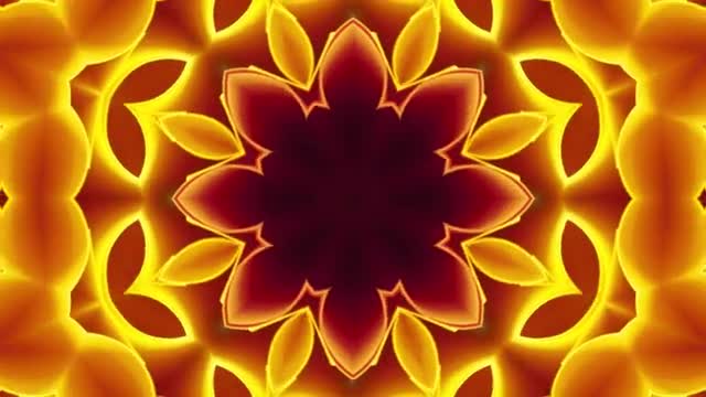 Colorful Kaleidoscope Video Background