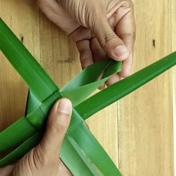Coconut leaf crafts idea || Very unique craft craft with real leaves #craft #shorts #reels #coconut