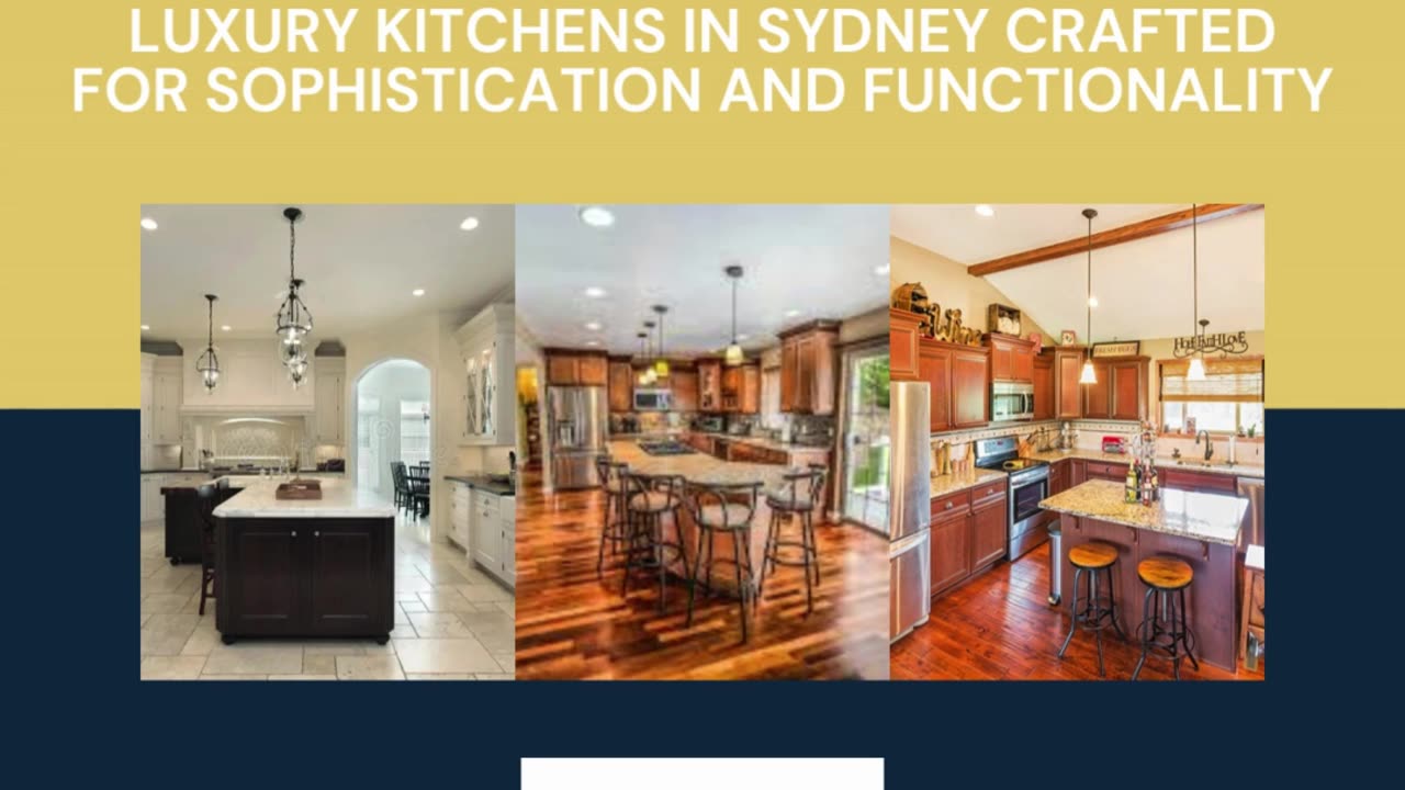 Luxury Kitchens in Sydney Crafted for Sophistication and Functionality