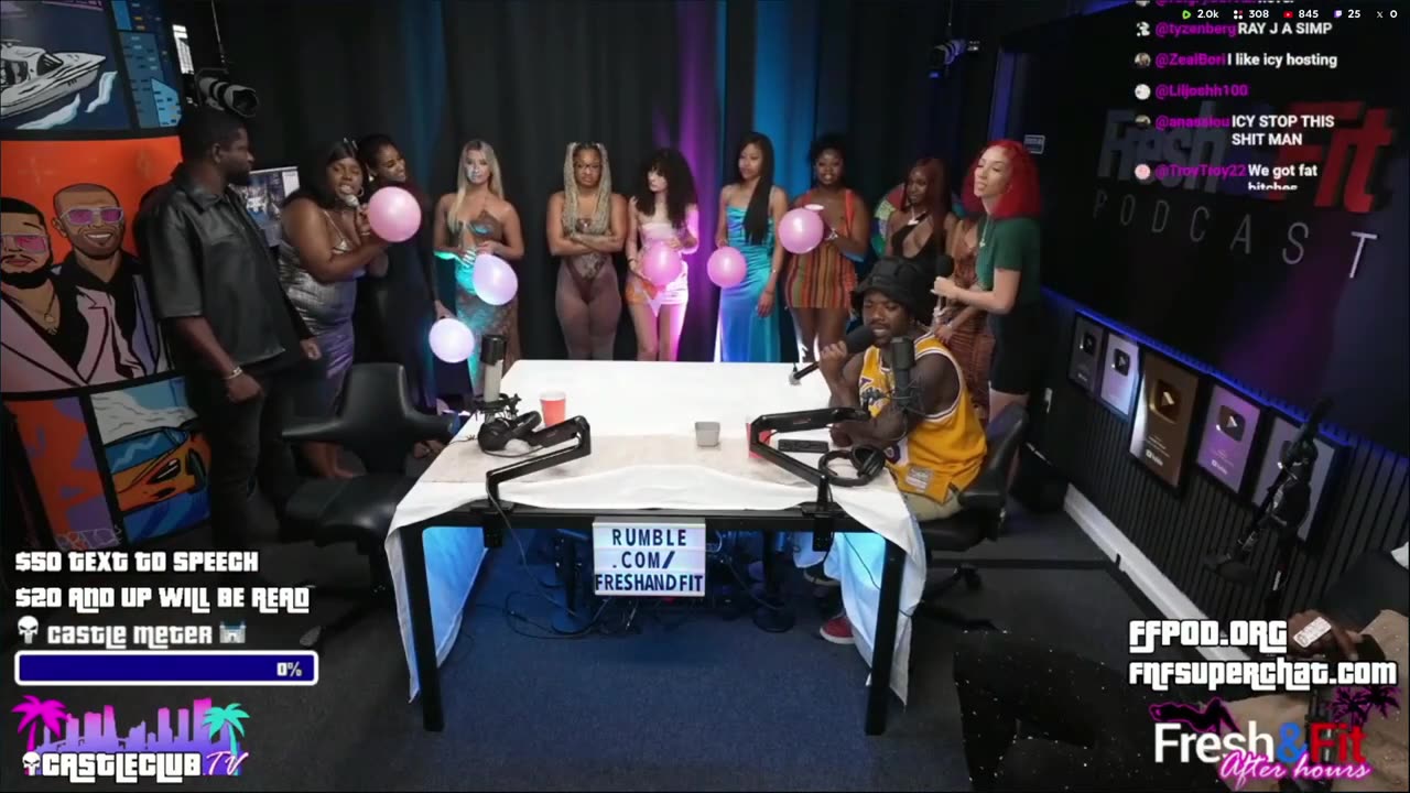 (Castle Club)Best of Ray J on Fresh's_Pop_the_Balloon