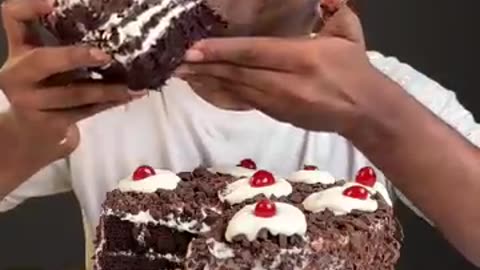 BLACK FOREST CAKE #SHORT VIDEO