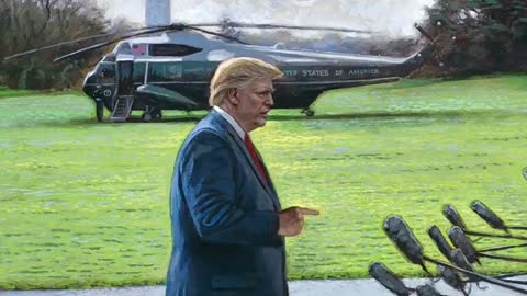"FAKE NEWS" PORTRAIT (TRUMP)