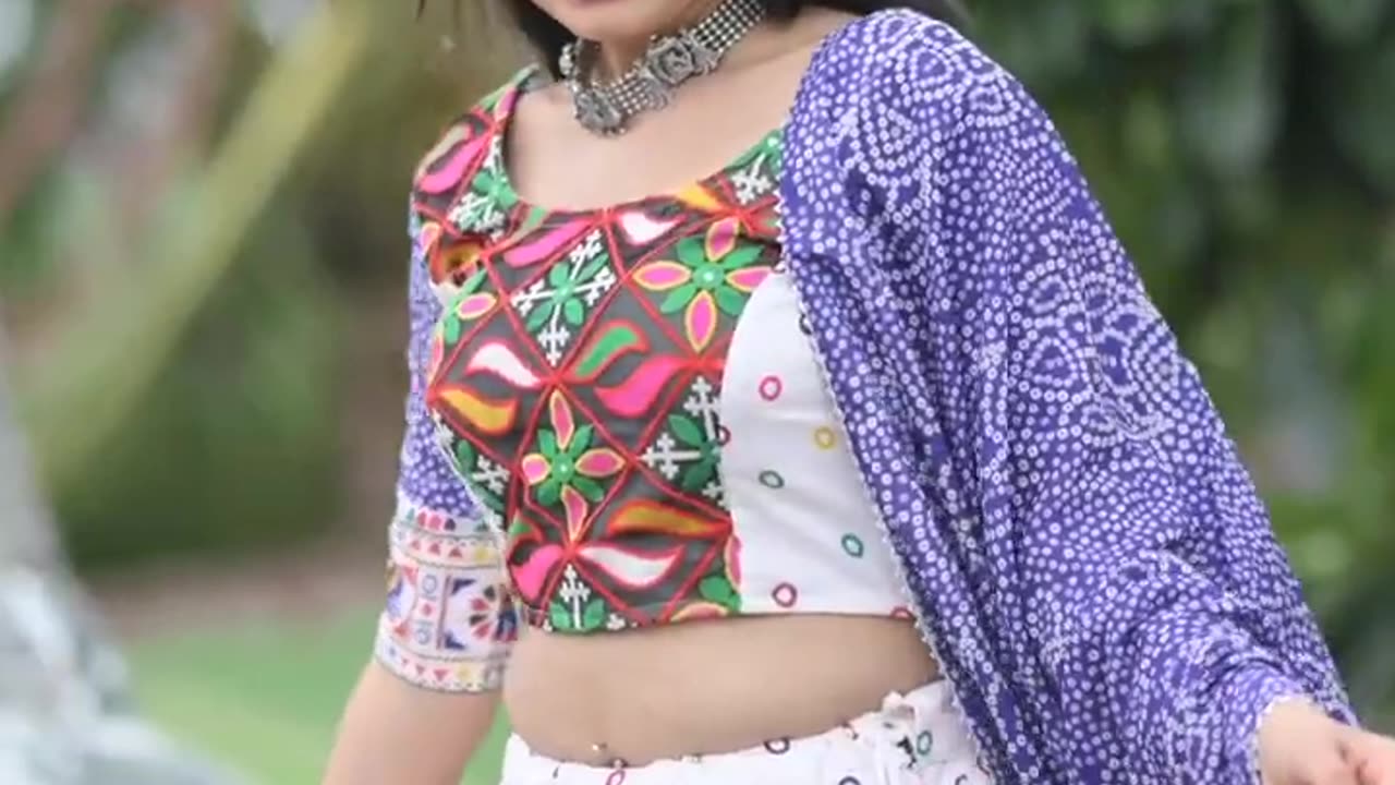 Multi Colour Printed Lehenga Choli