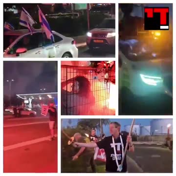 #Israelis are protesting at #BenGurionAirport