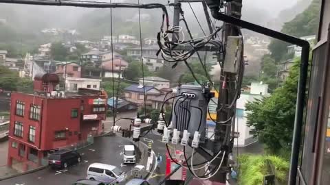 20 people missing after a major landslide in Japan.