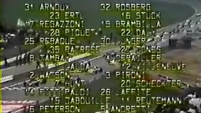 F1 1978 e12 - Áustria Largada