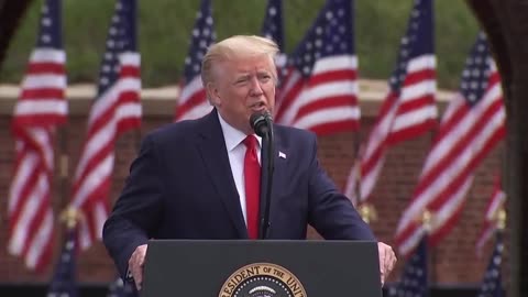 President Trumps Memorial Day Address.. Very Moving..