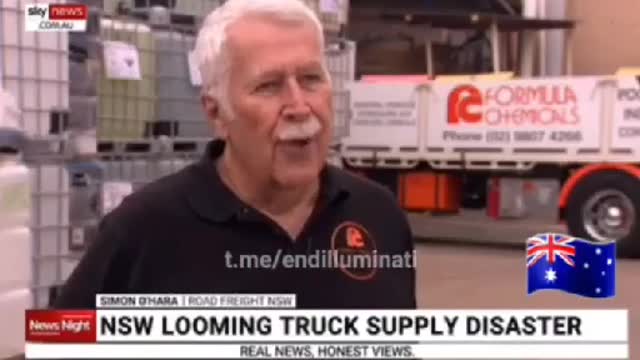 Food Shortage coming to Australia in 2022