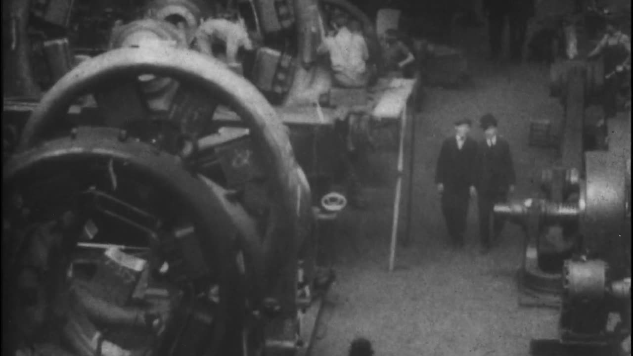 Westinghouse Works (1904 Original Black & White Film)