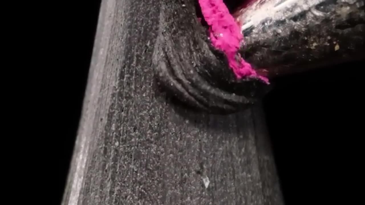 Melting a Pencil with a Soldering Iron