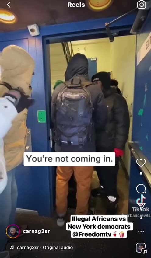 Illegal Africans vs New York democrats