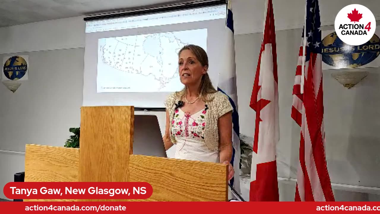 Tanya Gaw on Tour LIVE with Action4Canada Nova Scotia Chapters, New Glasgow, NS, Aug 3, 2023