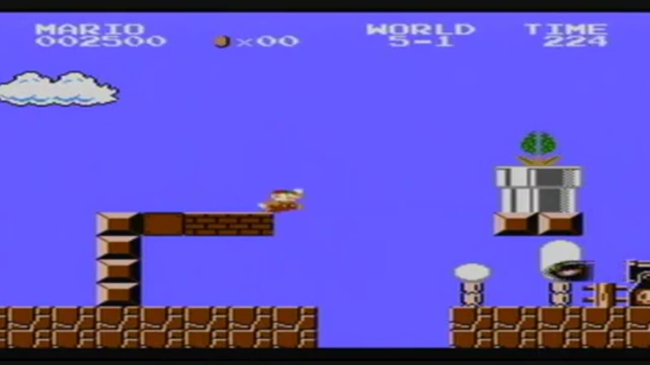 NES Super Mario Bros World 5-1