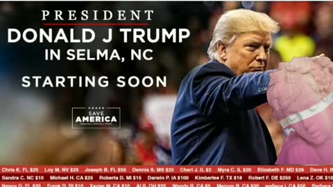 LIVE: President Donald J. Trump in Selma, NC