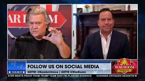 WAR ROOM WITH STEVE BANNON LIVE 9-23-22 AM