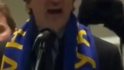 Trudeau acknowledges the local Ukrainian community. Many of whom originally were historically Nazis