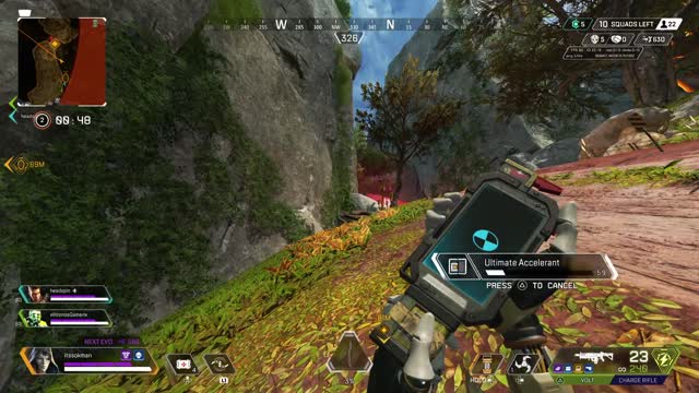 I dont normally use a charge rifle, but when I do...I miss a lot