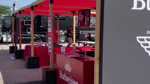 Budweiser vendors at Sturgis 2023