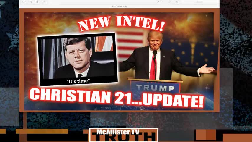 NEW INTEL! CHRISTIAN 21! JFK JR! DIANA! MELANIA! LITTLE 3D EARTH IS READY!