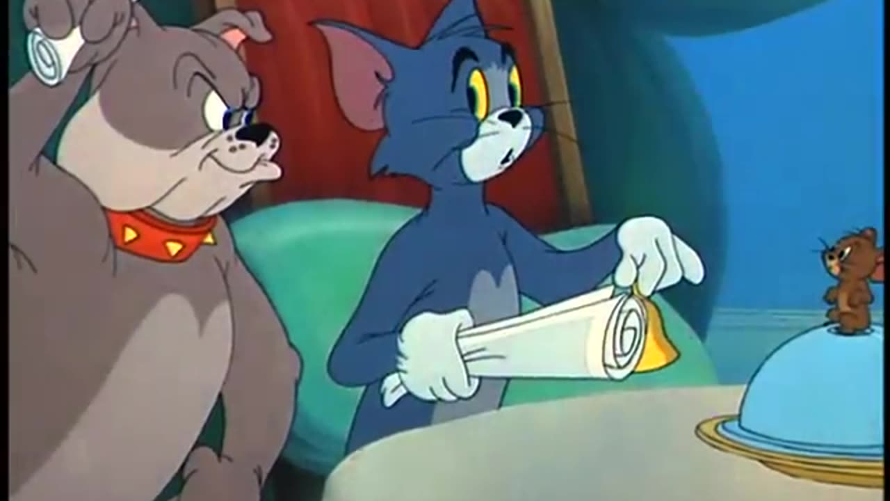 Tom and Jerry - Fit to be tied