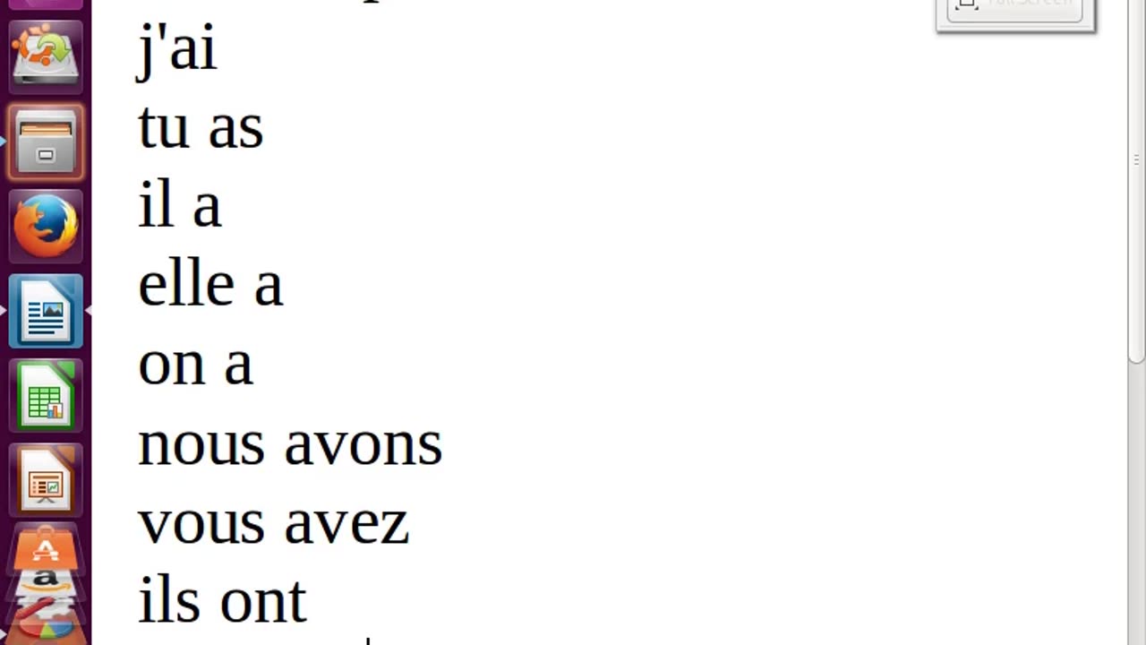 Avoir le présent - To have in French the present - Hebben in het Frans de tegenwoordige tijd