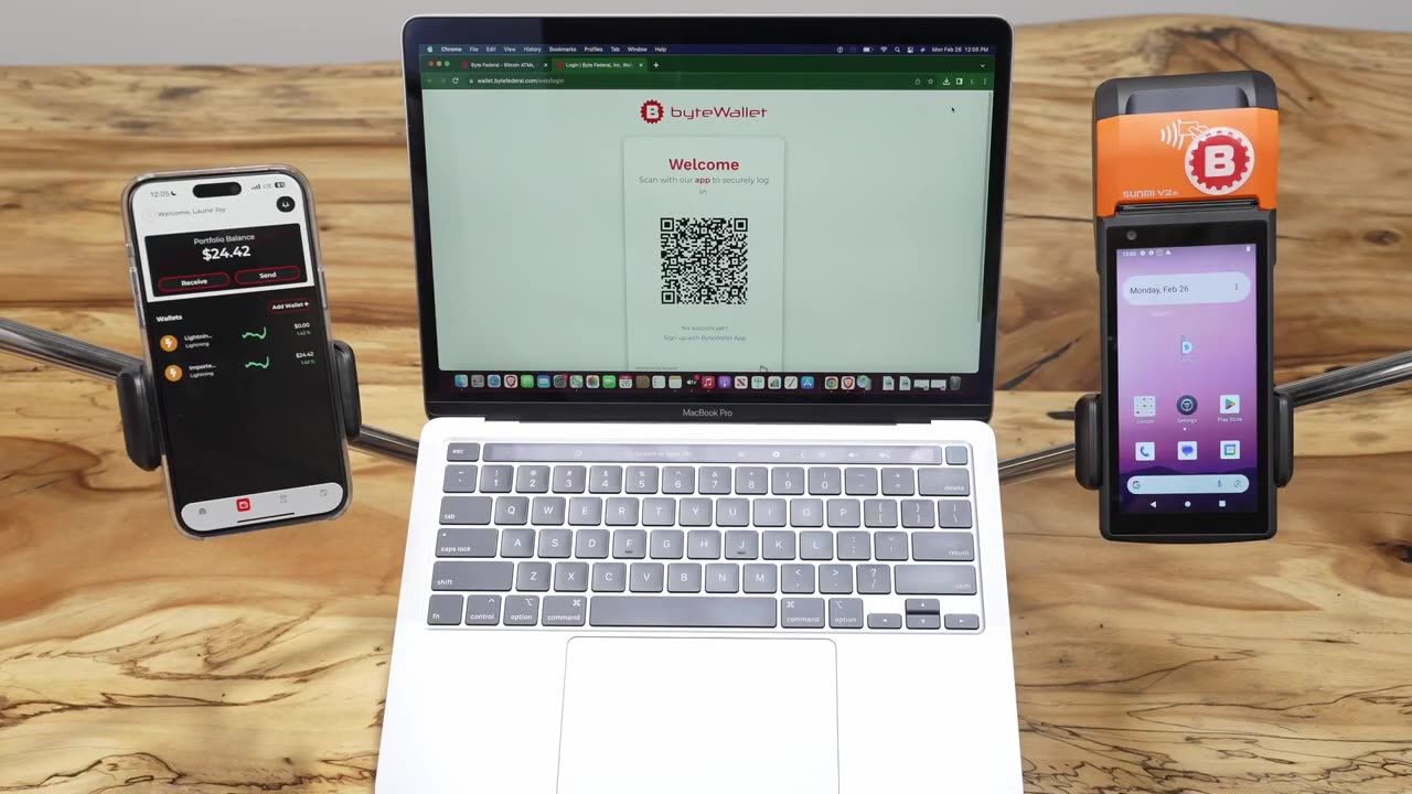 Login to the Merchant Backend