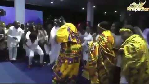 chief dancing