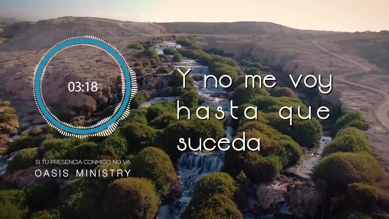 Oasis Ministry - Si Tu Presencia Conmigo No Va (Video Lyric Oficial)