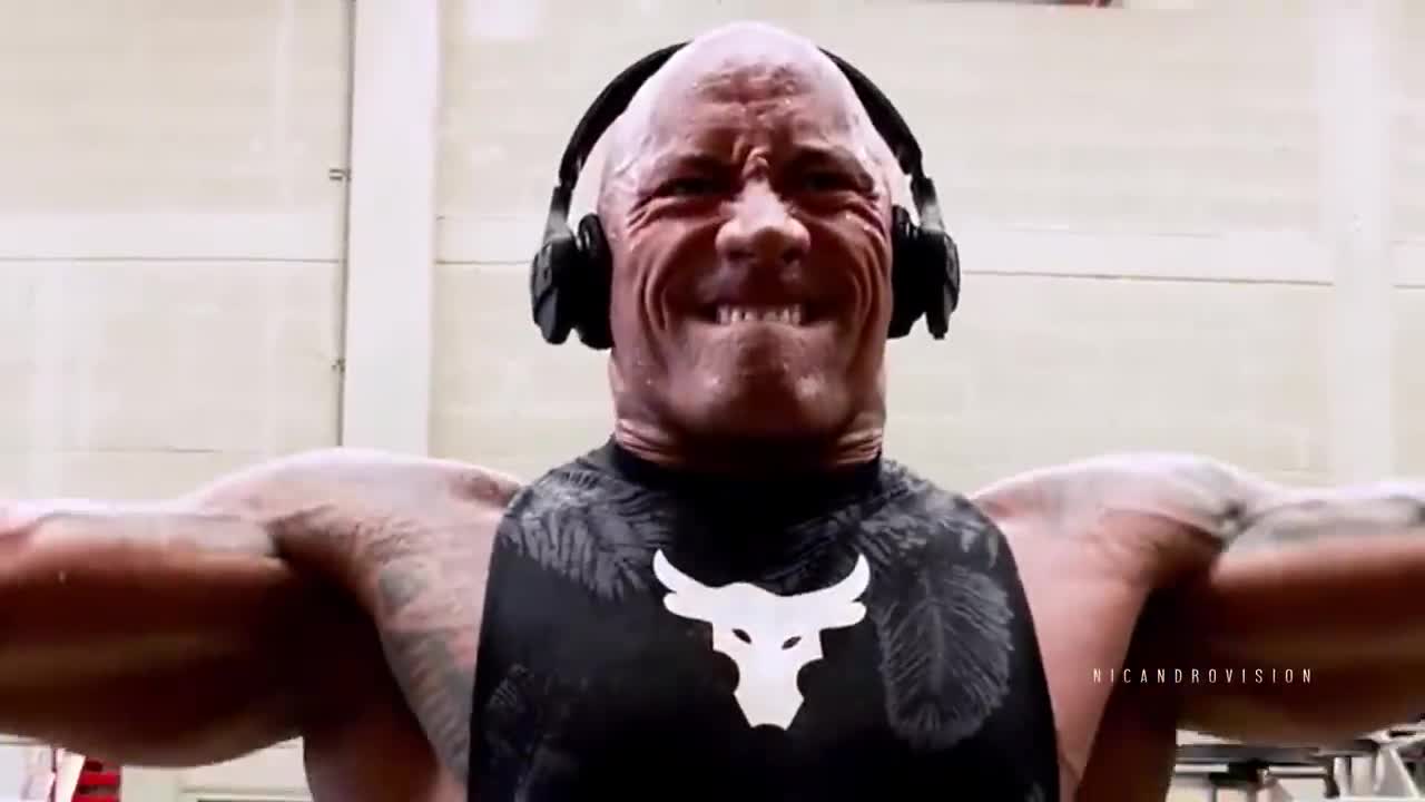 THE ROCK - WORKOUT RETURN 2022 - DWAYNE JOHNSON MOTIVATION