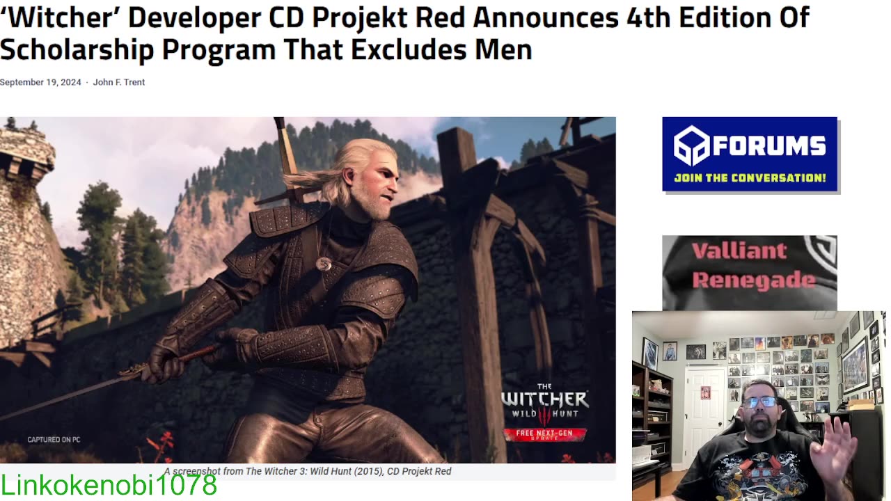 CD Projekt Red Also Excludes Men