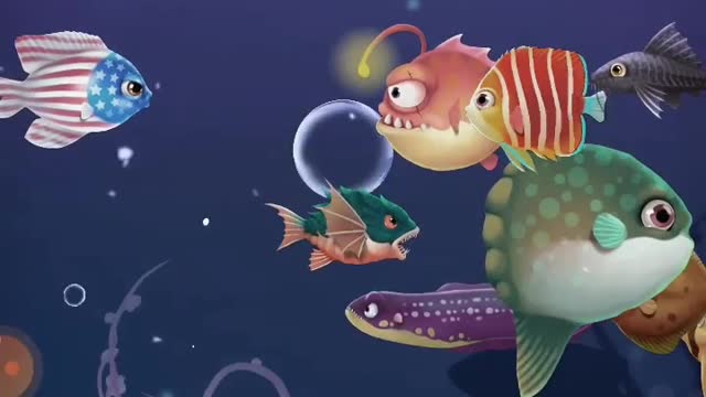 Aquarium clips claps