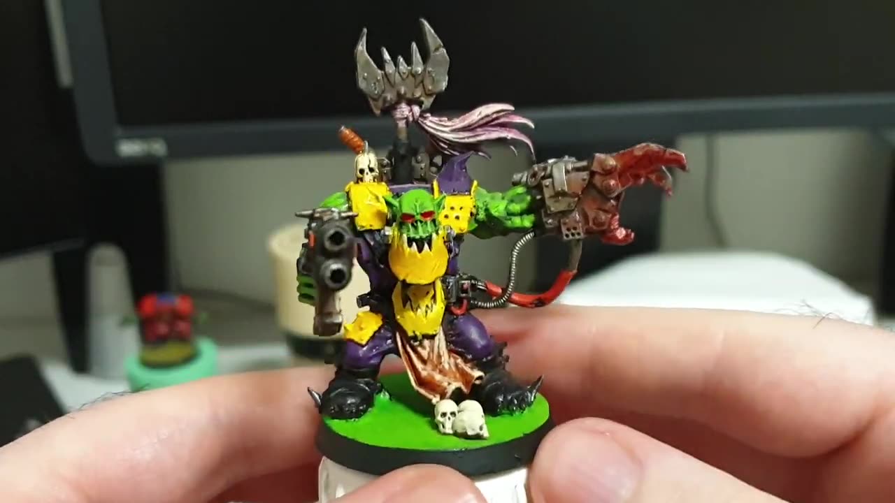 Painting Showcase! Ork Warboss (Warhammer 40,000)