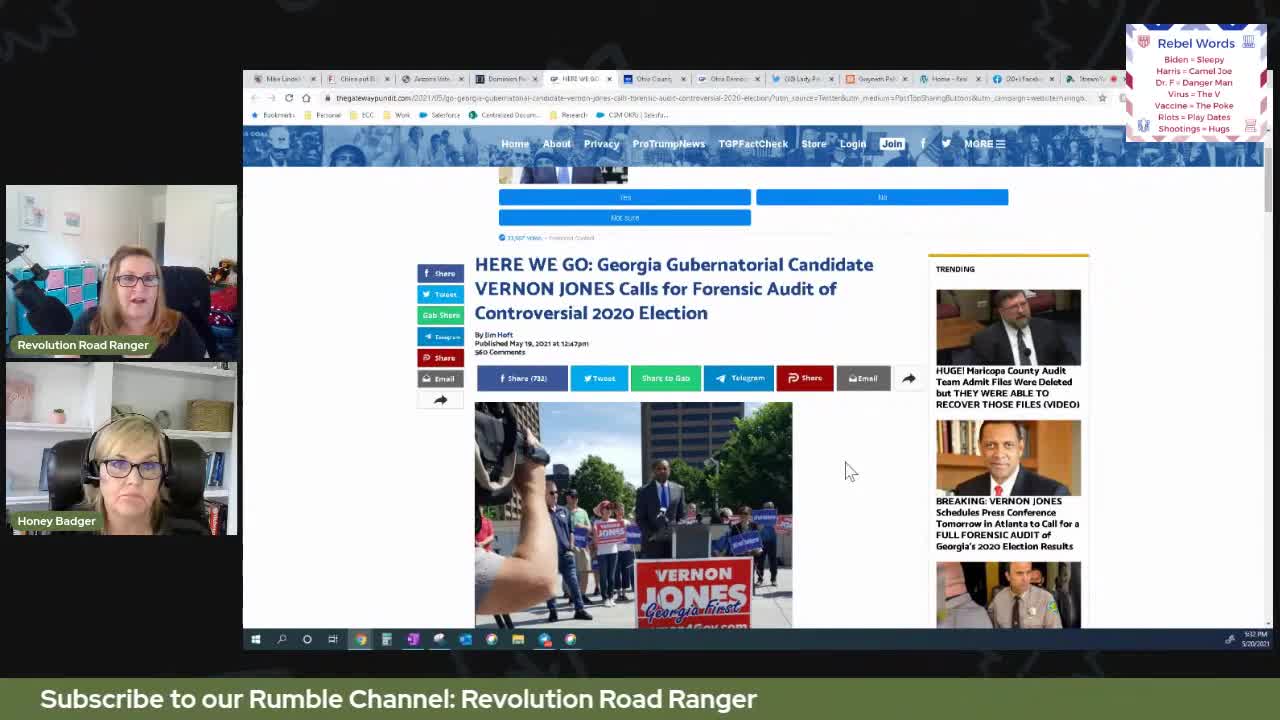 Revolution Road Ranger - Oregon Seceding, AZ Audit 5/20/21