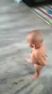 Baby is rocking it at his cop duty!