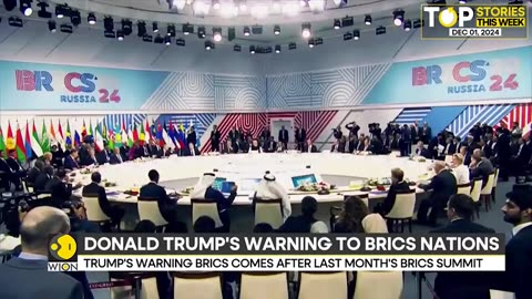 Donald Trump's Warning To BRICS Nation Including India | World News