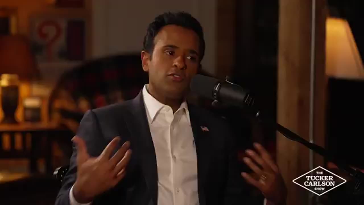 Vivek & T.Carlson (Full Interview)