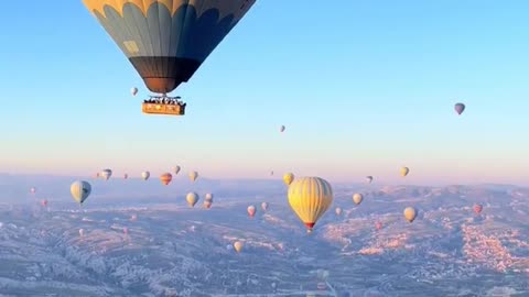 Turkish hot air balloon