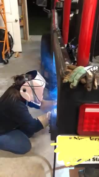 Teach my daughter to Weld