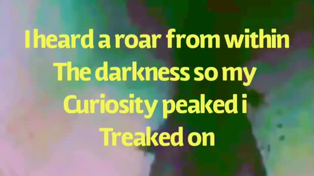 The demon in the tunnel (hunt 1)