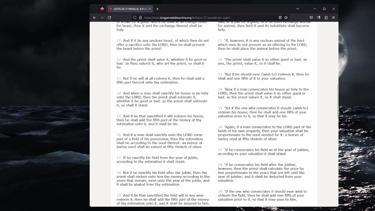 Leviticus 27